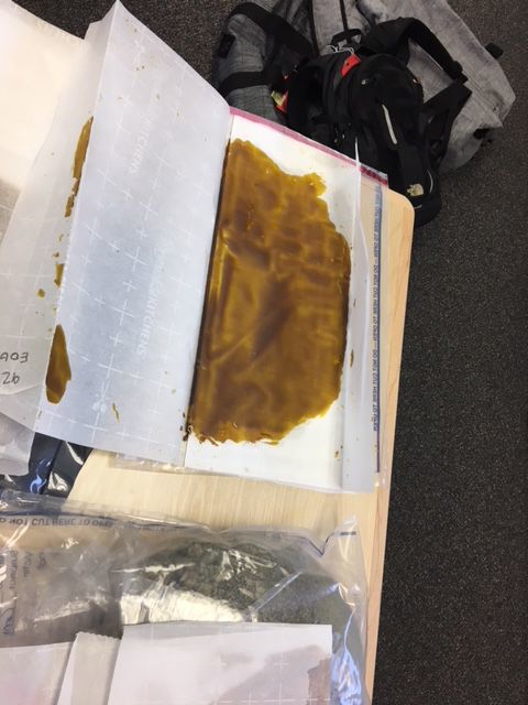 Marijuana dabs seized in Garner